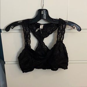 Black Free People Bralette